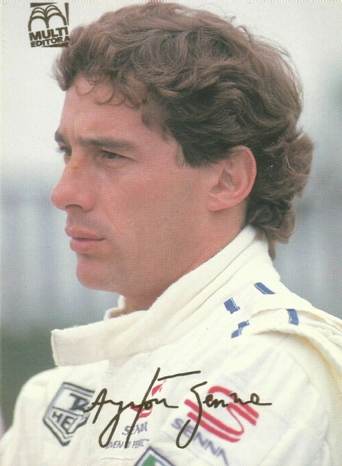Card Ayrton Senna 115 (Perfil de um Herói) Interlagos - 1994 - comprar online