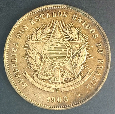 Brasil, 20 Réis - 1908 - comprar online