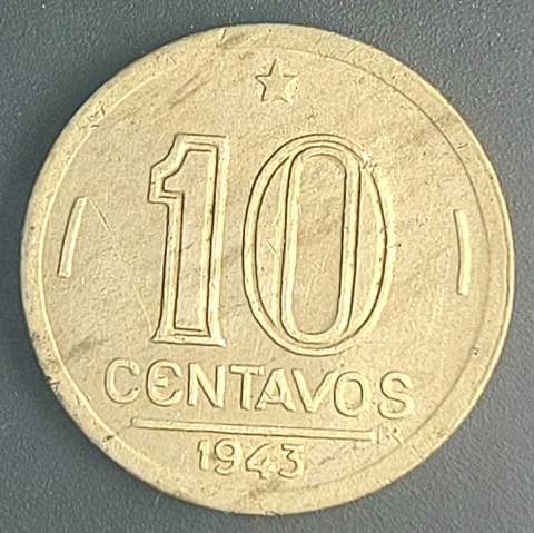Brasil, 10 Centavos - 1943 - comprar online