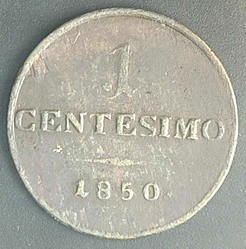 Reino Lombardo-Vêneto, 1 Centesimo - 1850 - comprar online