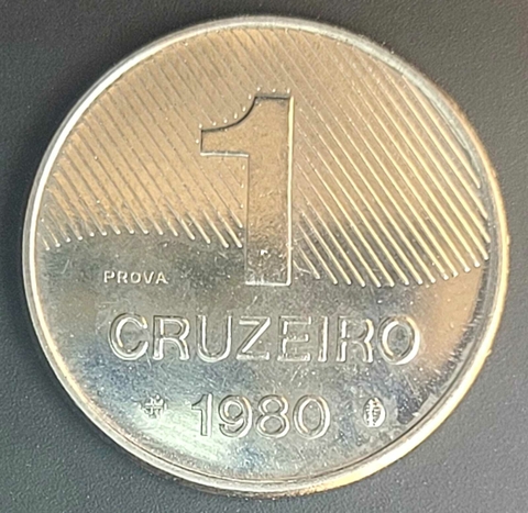 Brasil, 1 Cruzeiro - 1980 (Prova) - comprar online