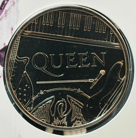 Reino Unido, 5 Libras (Banda Queen) - 2020 - comprar online