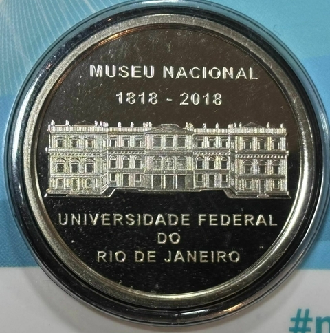 Brasil, Medalha 200 Anos Museu Nacional UFRJ (CMB) - 2018 - comprar online