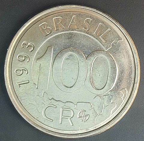 Brasil - 100 Cruzeiros Reais, 1993 (FC) - comprar online
