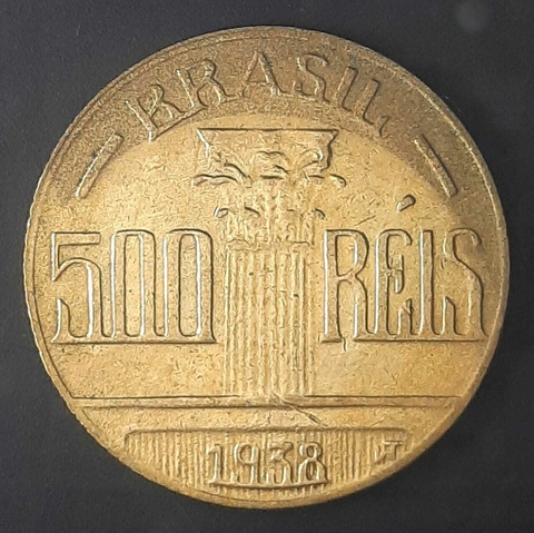 Brasil, 500 Réis - 1938 (Regente Feijó) - comprar online