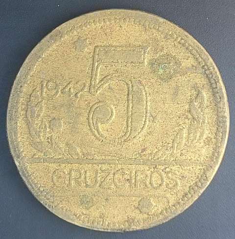 Brasil, 5 Cruzeiros - 1942 - comprar online