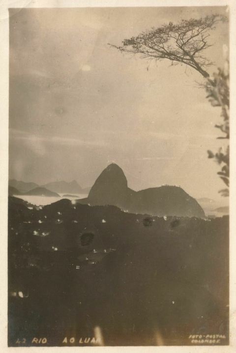 Brasil, Pão de Açúcar ao Luar (Foto Postal) - comprar online