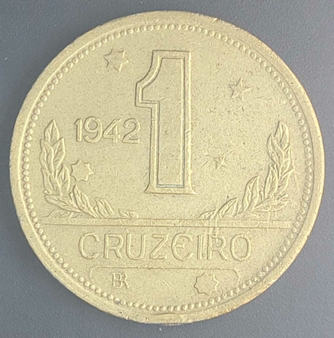 Brasil, 1 Cruzeiro - 1942 - comprar online