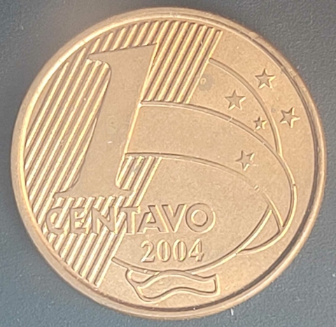 Brasil, 1 Centavo - 2004 - comprar online