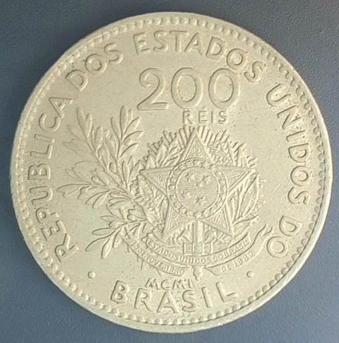 Brasil, 200 Réis (Liberdade) - 1901 - comprar online