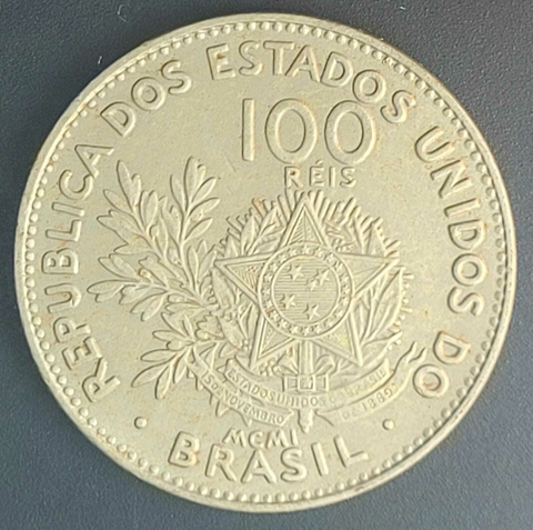 Brasil, 100 Réis (Liberdade) - 1901 - comprar online