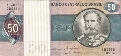 Brasil, 50 Cruzeiros - 1980 (S0467) - comprar online