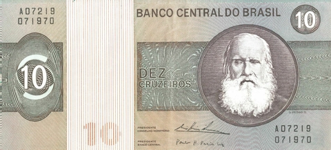 Brasil, 10 Cruzeiros - 1974 (S0721) - comprar online
