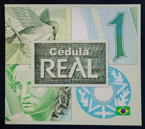 Folder Para Cédula de 1 Real ( Somente o Folder ) - comprar online