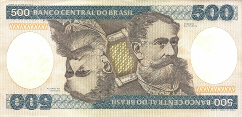 Brasil, 500 Cruzeiros - 1985 (S3730) - comprar online