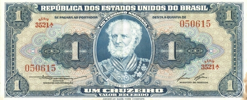 Brasil, 1 Cruzeiro - 1958 (S3521) - comprar online