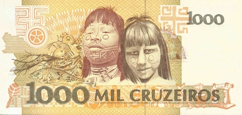 Brasil, 1000 Cruzeiros - 1990 (S3105) - comprar online