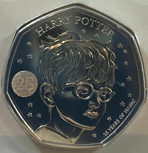 Reino Unido, 50 Pence (Harry Potter) - 2022 - comprar online