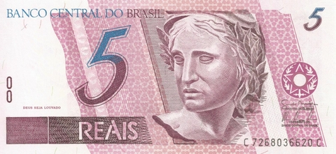 Brasil, 5 Reais - 2009 (S7268) FE - comprar online