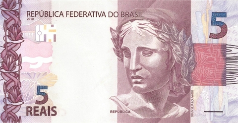 Brasil, 5 Reais - 2015 (S0122) FE - comprar online
