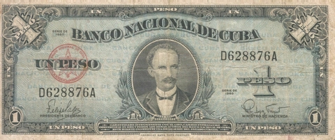 Cuba, 1 Peso - 1960 - comprar online