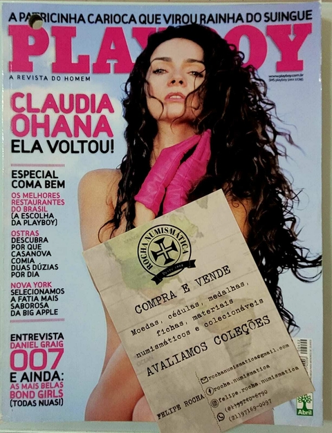 Claudia Ohana - Playboy (2008) - comprar online