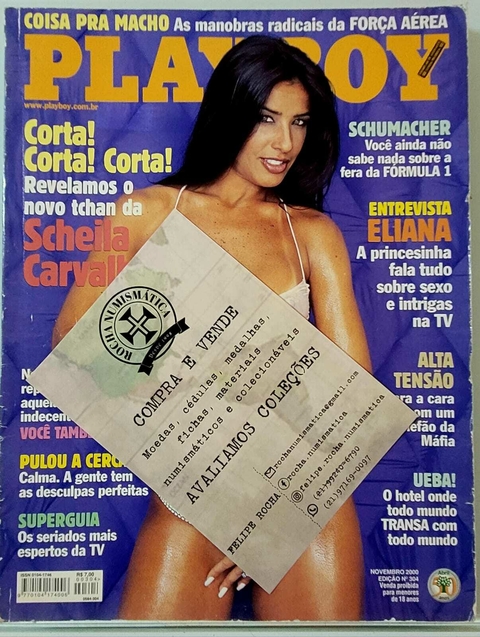 Scheila Carvalho - Playboy (2000) - comprar online