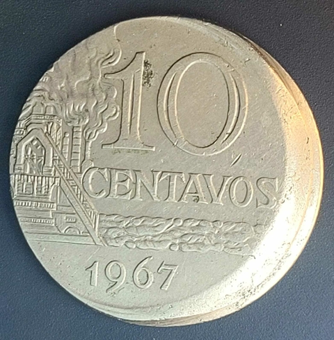 Brasil, 10 Centavos 1967 - Boné - comprar online