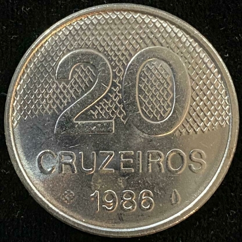 Brasil, 20 Cruzeiros (1986) - comprar online