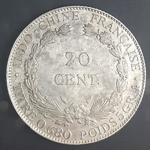 Indochina Francesa, 20 Cents - 1937 - comprar online