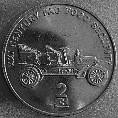 Coréia do Norte, 2 Chon (FAO - Alimentos Para o Mundo) - 2002 - comprar online