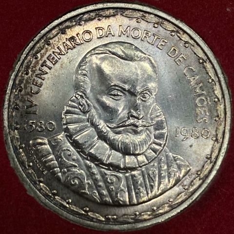Portugal, Estojo 1000 Escudos (IV Centenário da morte de Luís de Camões) - 1980 - comprar online