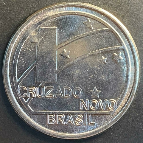 Brasil, 1 Cruzado Novo (100º Aniversário da República do Brasil) - 1989 - comprar online