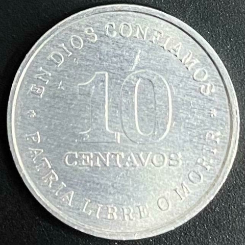 Nicaragua, 10 Centavos - 1987 - comprar online
