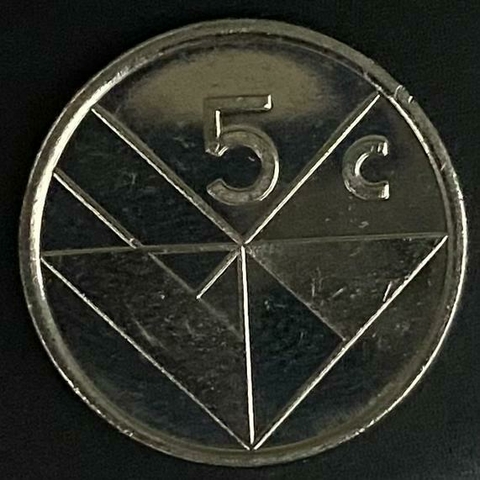 Aruba, 5 Cents - 1995 - comprar online