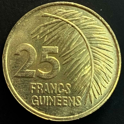 Guiné, 25 Francos - 1987 - comprar online