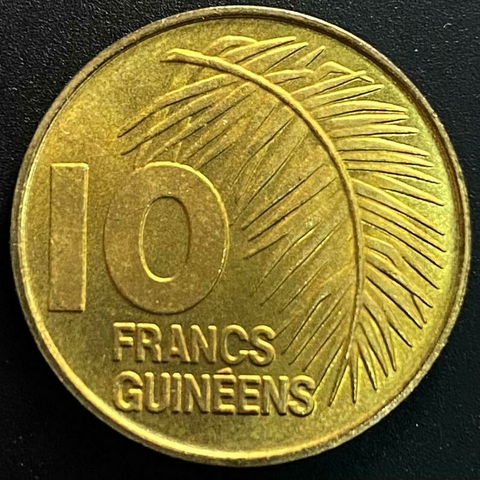 Guiné, 10 Francos - 1985 - comprar online