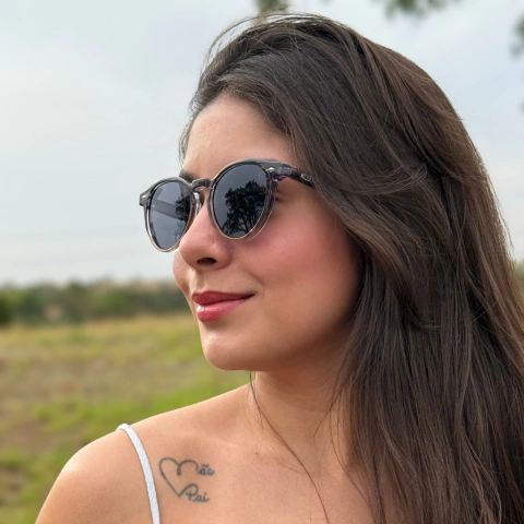 Óculos de Sol Golden Roxo & Laranja - comprar online