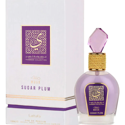 Perfume Árabe Musk Sugar Plum Lattafa Eau de Parfum DECANT