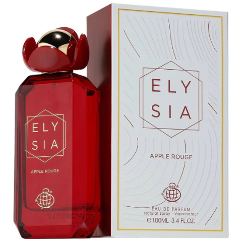 Perfume Árabe Elysia Apple Rouge de Fragrance World Eau de Parfum 100ml - comprar online