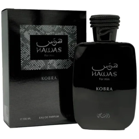 Perfume Árabe Hawas Kobra de Rasasi Eau de Parfum 100ml - comprar online