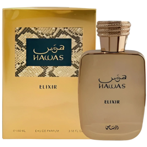 Perfume Árabe Hawas Elixir Rasasi Eau de Parfum DECANT - comprar online