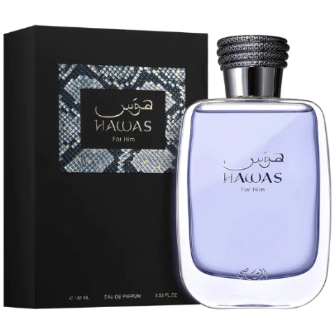 Perfume Árabe Hawas For Him Rasasi Eau de Parfum 100ml - comprar online
