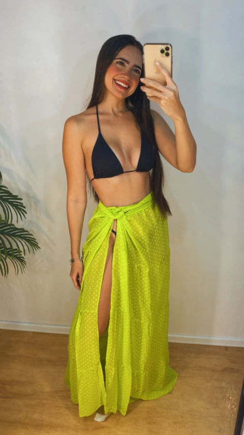 Combo 6 - Biquíni + Saia Longa