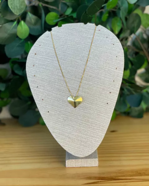 Colar 02 - Coração Vazado