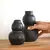Florero Nube Alto Negro - comprar online