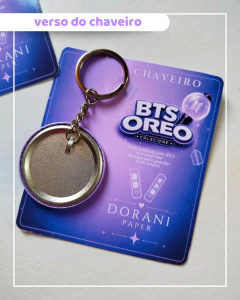 CHAVEIRO FRENTE ÚNICA - BTS OREO na internet