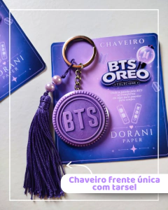 CHAVEIRO FRENTE ÚNICA - BTS OREO - comprar online