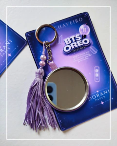 CHAVEIRO ESPELHO - BTS OREO na internet