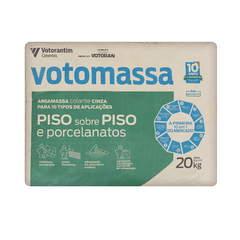 Argamassa Piso sobre Piso Interno e Externo Cinza 20kg Votoran na internet